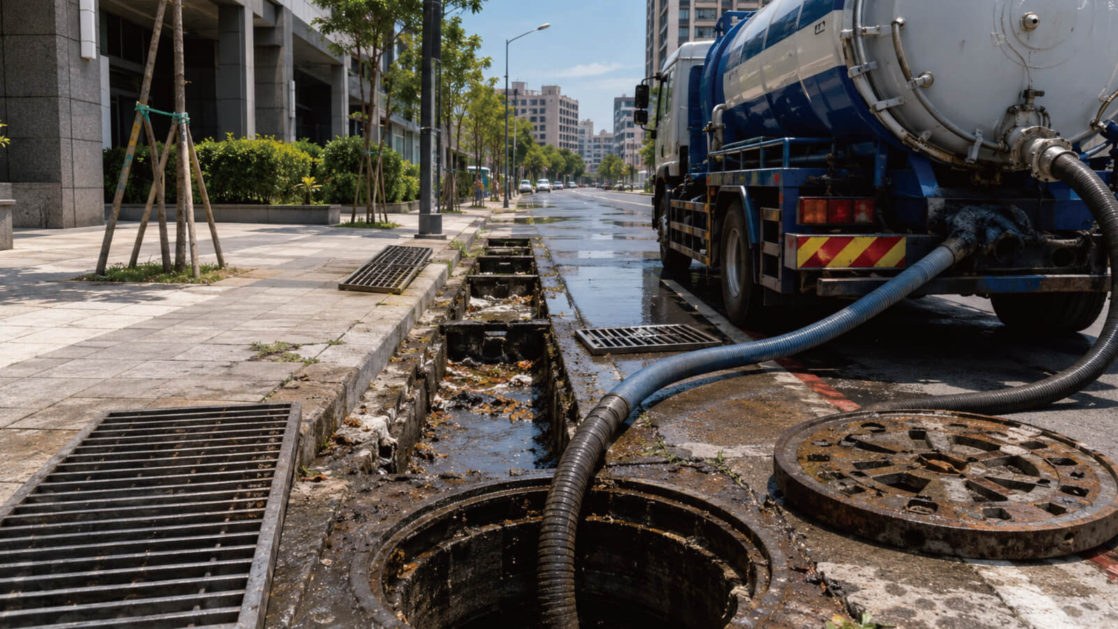 排水溝清理、下水道清理圖片